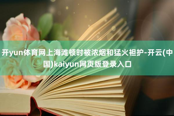 开yun体育网上海滩顿时被浓烟和猛火袒护-开云(中国)kaiyun网页版登录入口